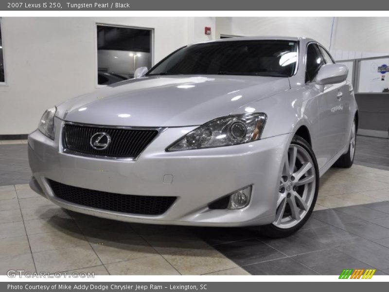 Tungsten Pearl / Black 2007 Lexus IS 250