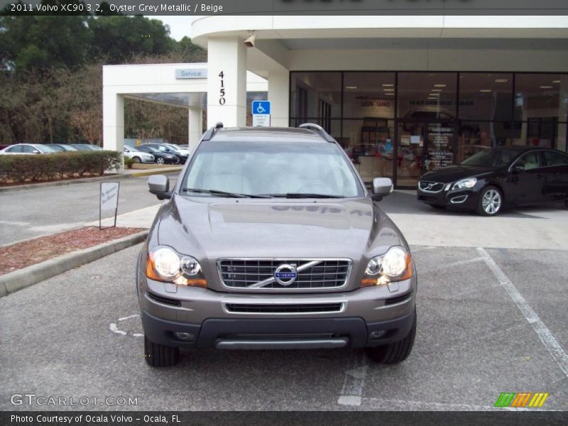 Oyster Grey Metallic / Beige 2011 Volvo XC90 3.2