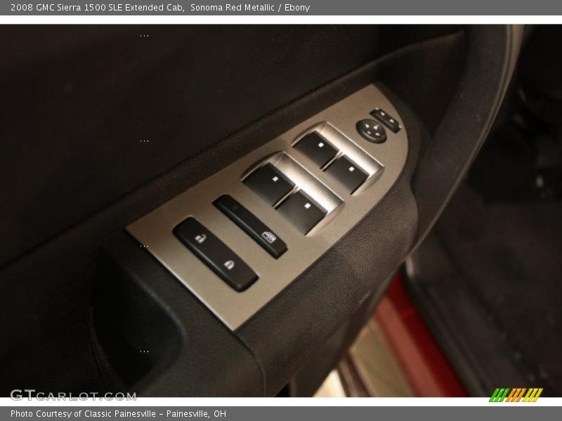 Sonoma Red Metallic / Ebony 2008 GMC Sierra 1500 SLE Extended Cab