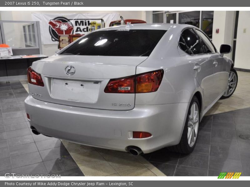 Tungsten Pearl / Black 2007 Lexus IS 250