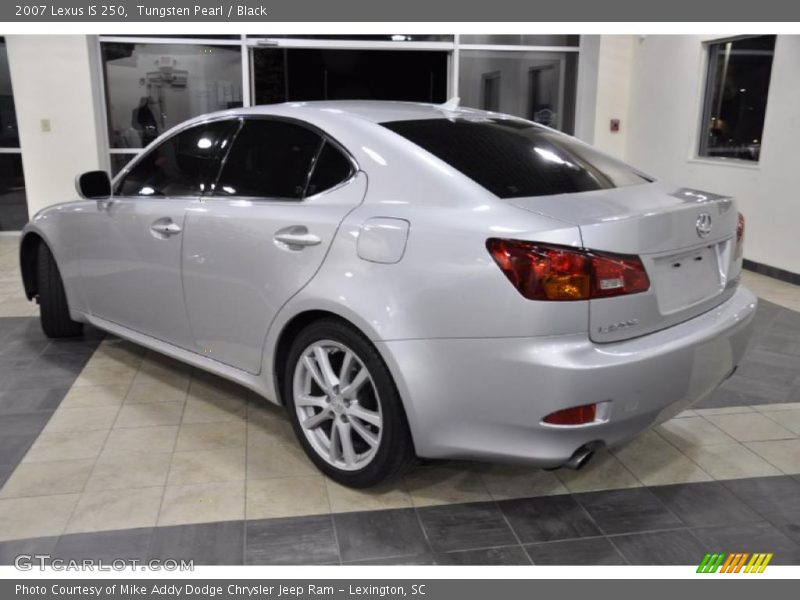 Tungsten Pearl / Black 2007 Lexus IS 250