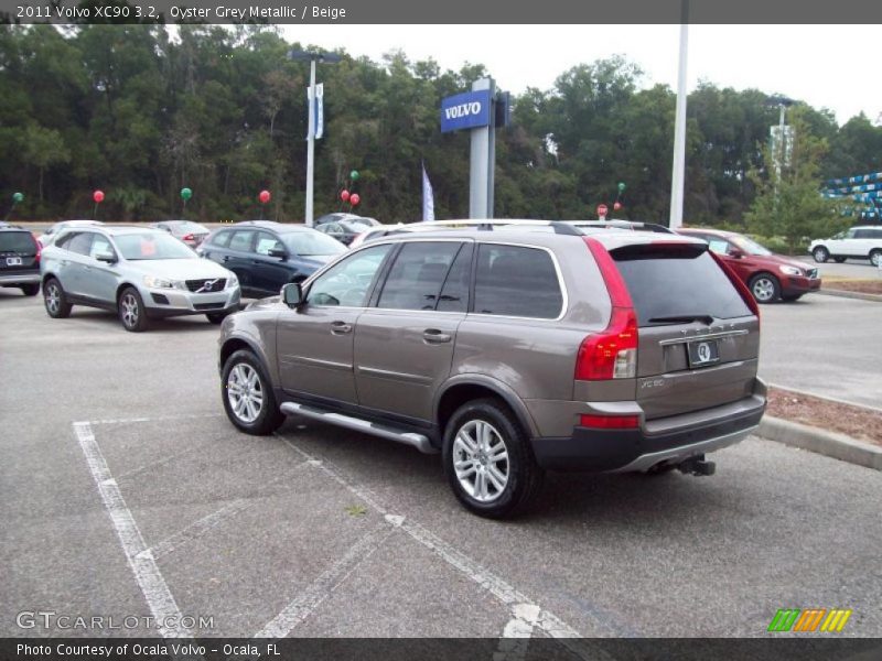 Oyster Grey Metallic / Beige 2011 Volvo XC90 3.2