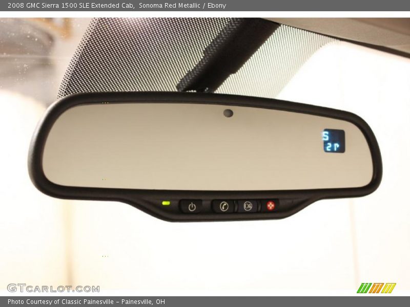 Sonoma Red Metallic / Ebony 2008 GMC Sierra 1500 SLE Extended Cab