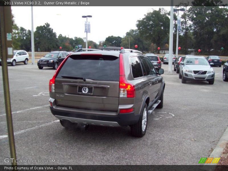 Oyster Grey Metallic / Beige 2011 Volvo XC90 3.2