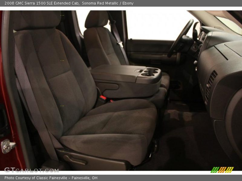 Sonoma Red Metallic / Ebony 2008 GMC Sierra 1500 SLE Extended Cab