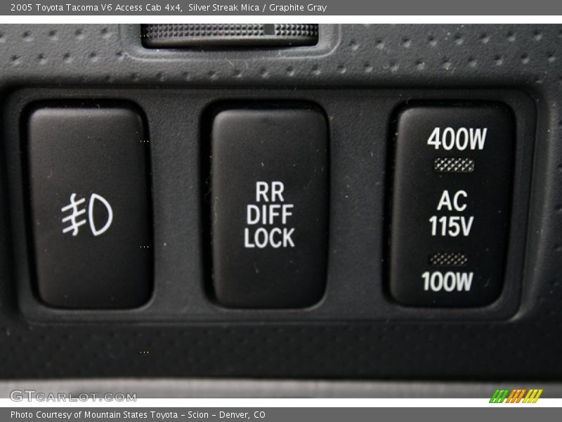 Silver Streak Mica / Graphite Gray 2005 Toyota Tacoma V6 Access Cab 4x4