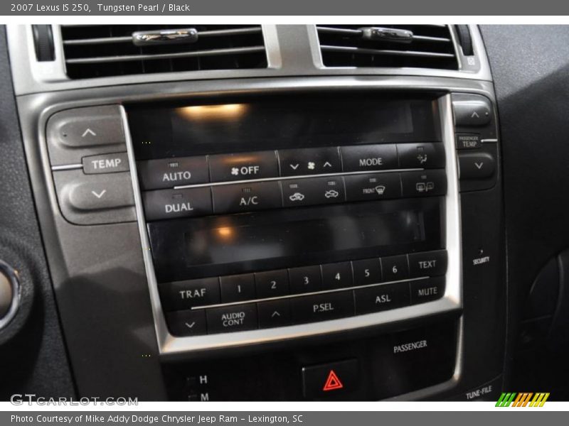 Tungsten Pearl / Black 2007 Lexus IS 250