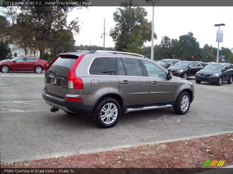 Oyster Grey Metallic / Beige 2011 Volvo XC90 3.2