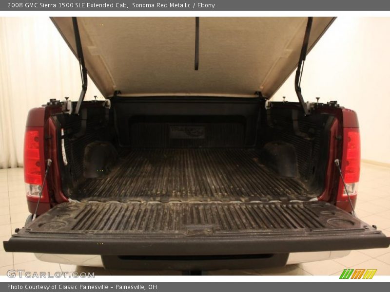 Sonoma Red Metallic / Ebony 2008 GMC Sierra 1500 SLE Extended Cab