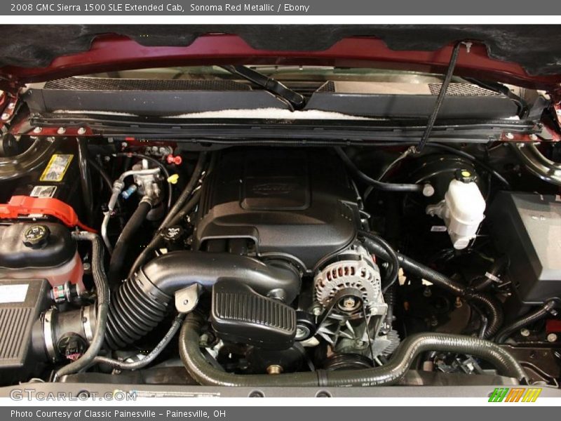 Sonoma Red Metallic / Ebony 2008 GMC Sierra 1500 SLE Extended Cab