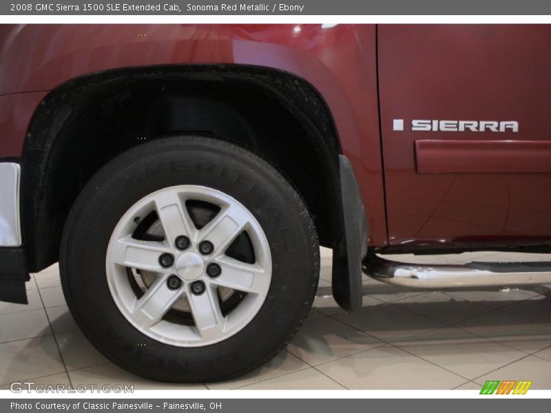Sonoma Red Metallic / Ebony 2008 GMC Sierra 1500 SLE Extended Cab