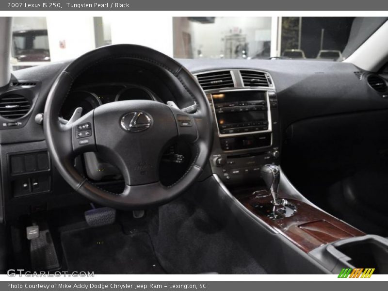 Tungsten Pearl / Black 2007 Lexus IS 250