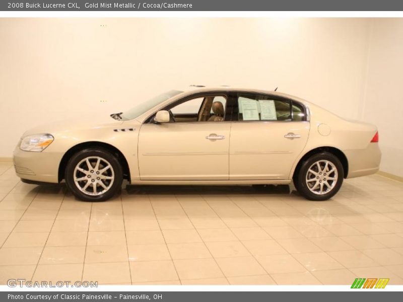 Gold Mist Metallic / Cocoa/Cashmere 2008 Buick Lucerne CXL