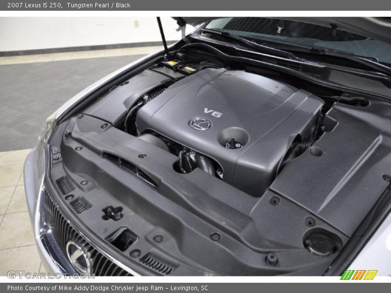 Tungsten Pearl / Black 2007 Lexus IS 250