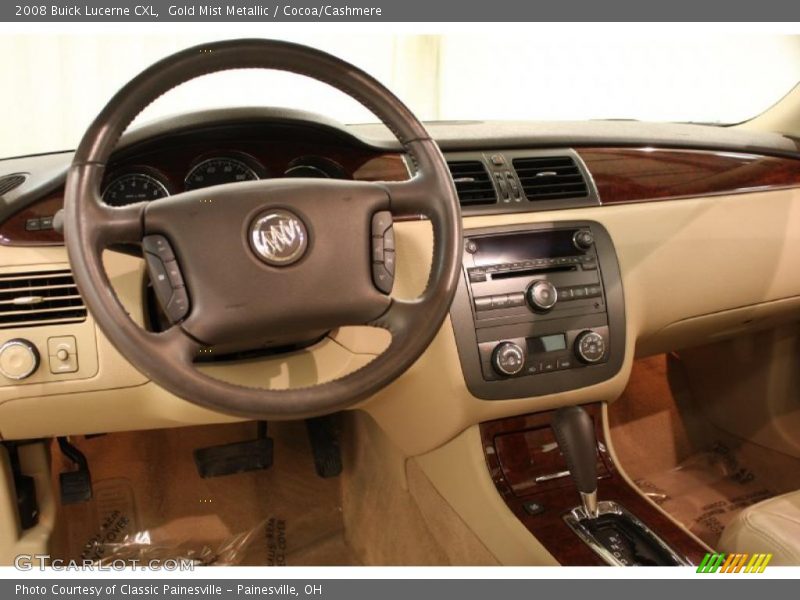 Gold Mist Metallic / Cocoa/Cashmere 2008 Buick Lucerne CXL