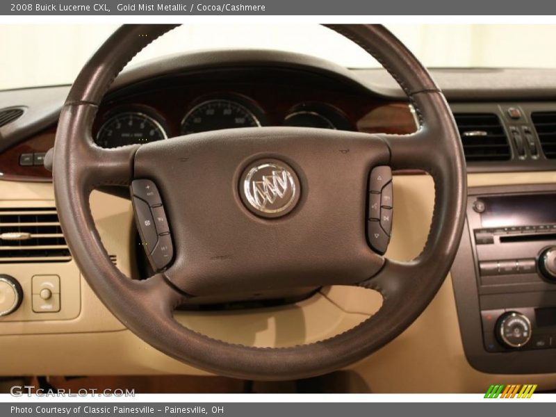 Gold Mist Metallic / Cocoa/Cashmere 2008 Buick Lucerne CXL