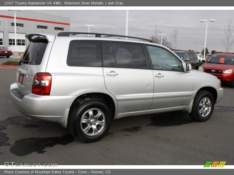 Millenium Silver Metallic / Ash Gray 2007 Toyota Highlander V6 4WD