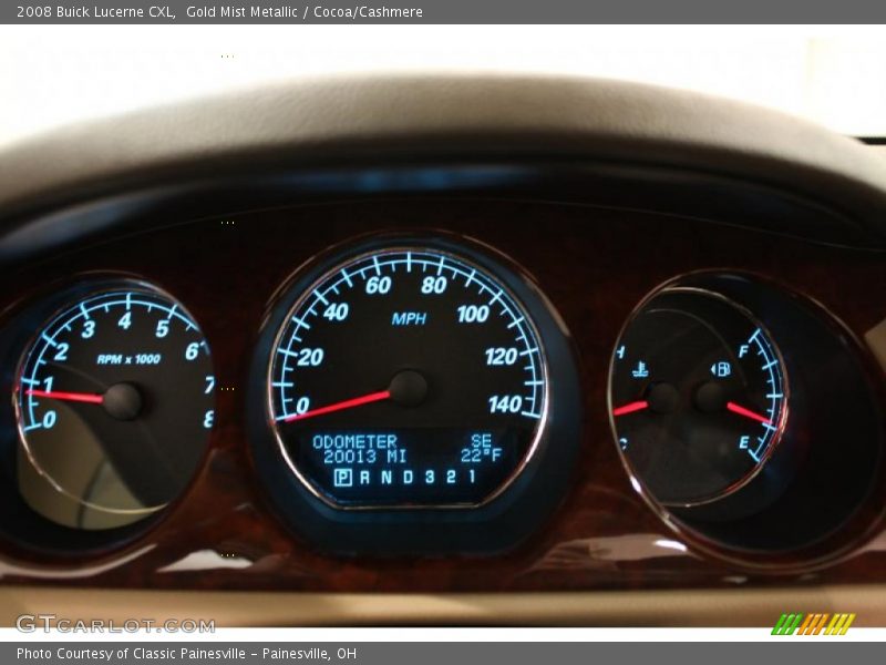 Gold Mist Metallic / Cocoa/Cashmere 2008 Buick Lucerne CXL