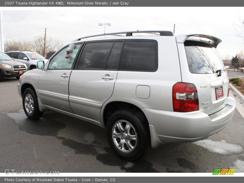 Millenium Silver Metallic / Ash Gray 2007 Toyota Highlander V6 4WD