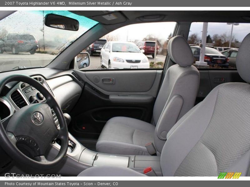 Millenium Silver Metallic / Ash Gray 2007 Toyota Highlander V6 4WD