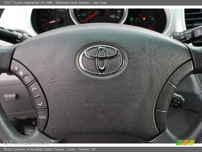 Millenium Silver Metallic / Ash Gray 2007 Toyota Highlander V6 4WD