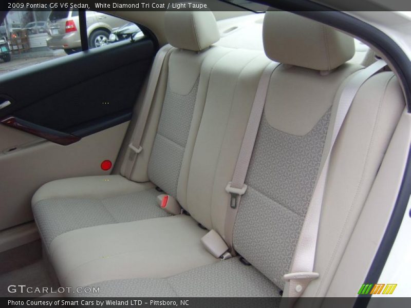 White Diamond Tri Coat / Light Taupe 2009 Pontiac G6 V6 Sedan