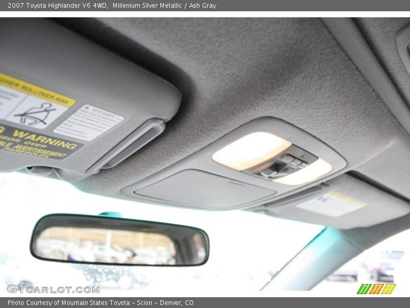Millenium Silver Metallic / Ash Gray 2007 Toyota Highlander V6 4WD