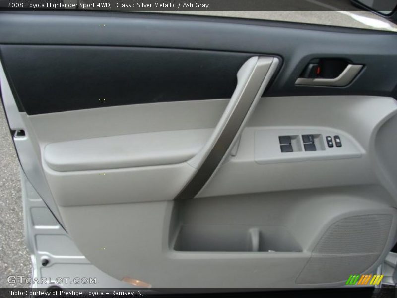 Classic Silver Metallic / Ash Gray 2008 Toyota Highlander Sport 4WD