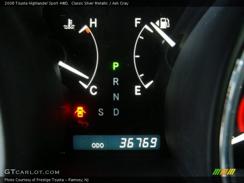 Classic Silver Metallic / Ash Gray 2008 Toyota Highlander Sport 4WD