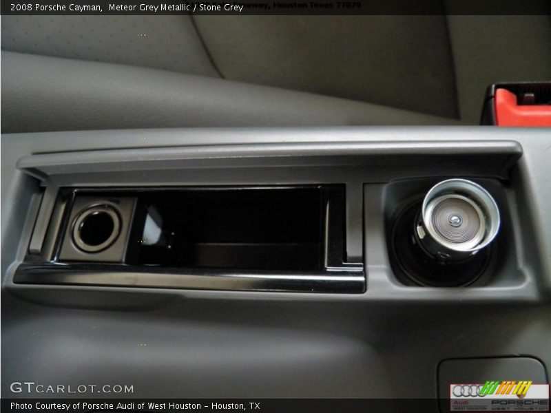Meteor Grey Metallic / Stone Grey 2008 Porsche Cayman