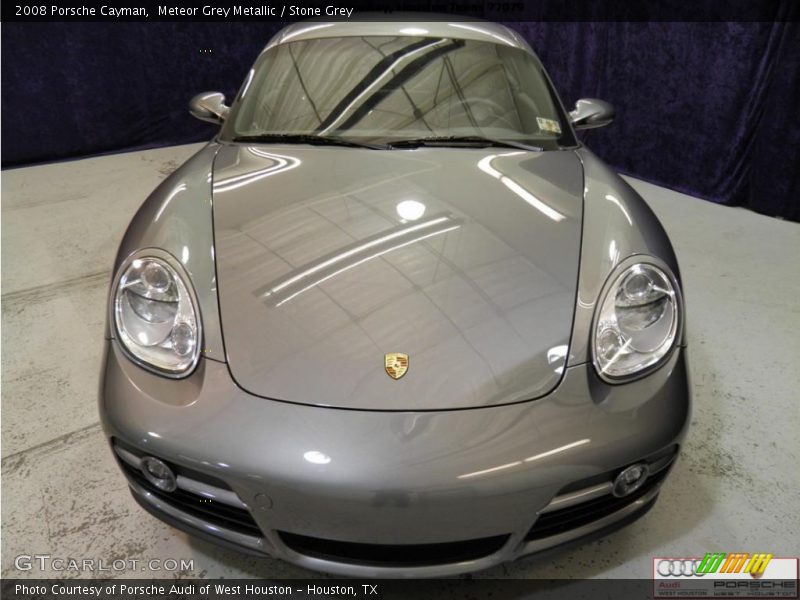 Meteor Grey Metallic / Stone Grey 2008 Porsche Cayman