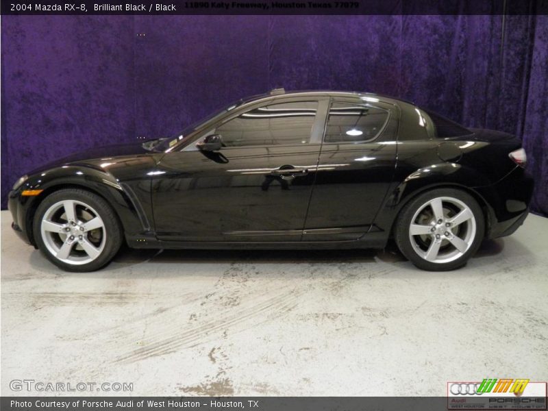 Brilliant Black / Black 2004 Mazda RX-8