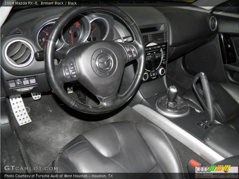 Brilliant Black / Black 2004 Mazda RX-8