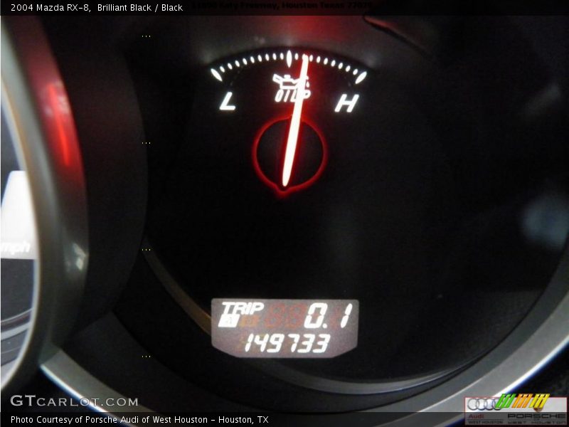 Brilliant Black / Black 2004 Mazda RX-8