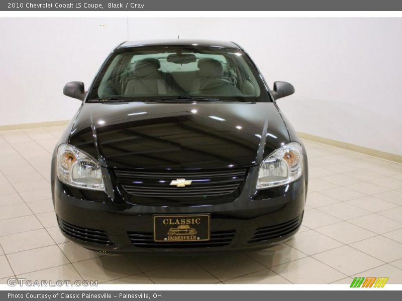 Black / Gray 2010 Chevrolet Cobalt LS Coupe