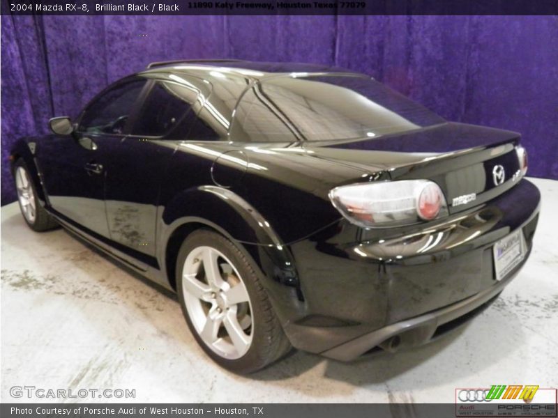 Brilliant Black / Black 2004 Mazda RX-8
