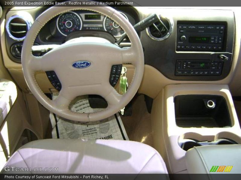 Redfire Metallic / Medium Parchment 2005 Ford Expedition Eddie Bauer