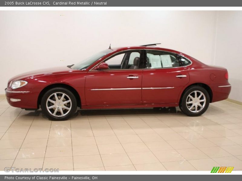Cardinal Red Metallic / Neutral 2005 Buick LaCrosse CXS