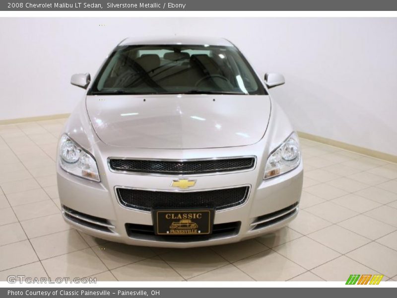 Silverstone Metallic / Ebony 2008 Chevrolet Malibu LT Sedan
