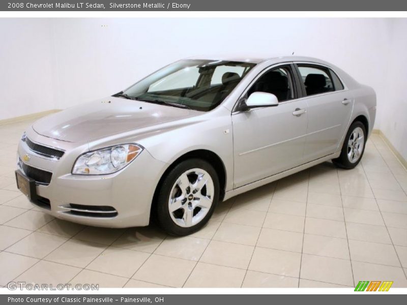 Silverstone Metallic / Ebony 2008 Chevrolet Malibu LT Sedan