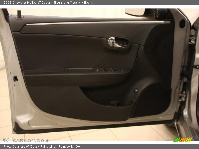 Silverstone Metallic / Ebony 2008 Chevrolet Malibu LT Sedan