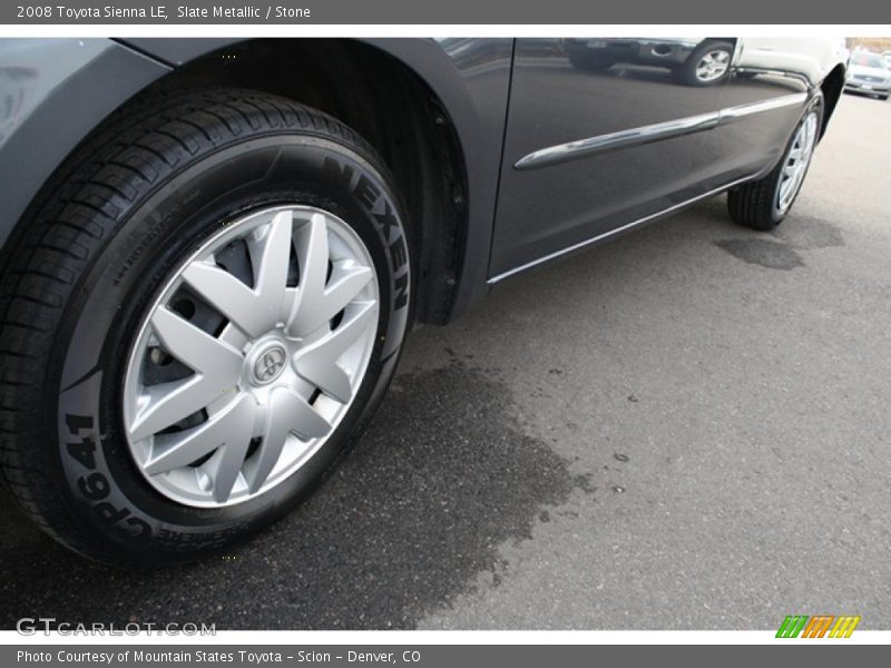 Slate Metallic / Stone 2008 Toyota Sienna LE