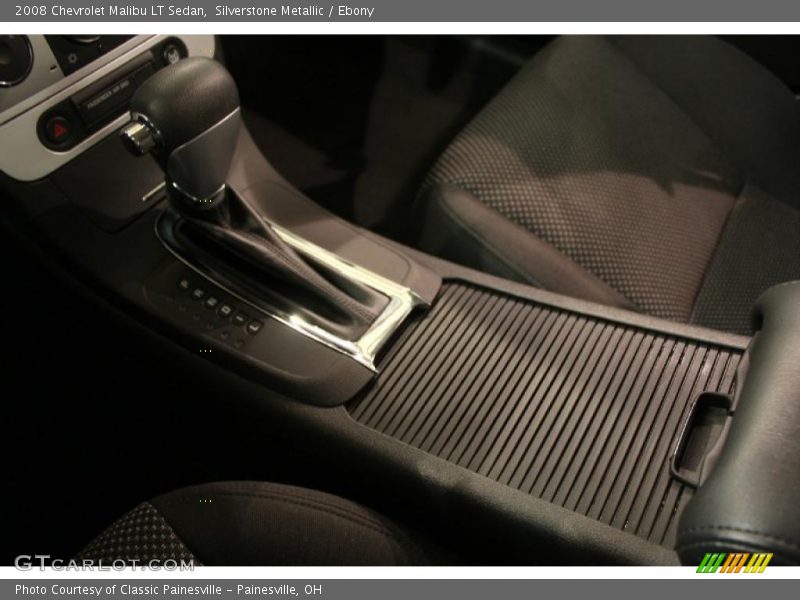 Silverstone Metallic / Ebony 2008 Chevrolet Malibu LT Sedan