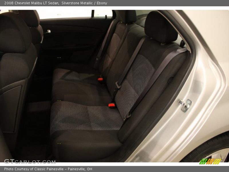 Silverstone Metallic / Ebony 2008 Chevrolet Malibu LT Sedan