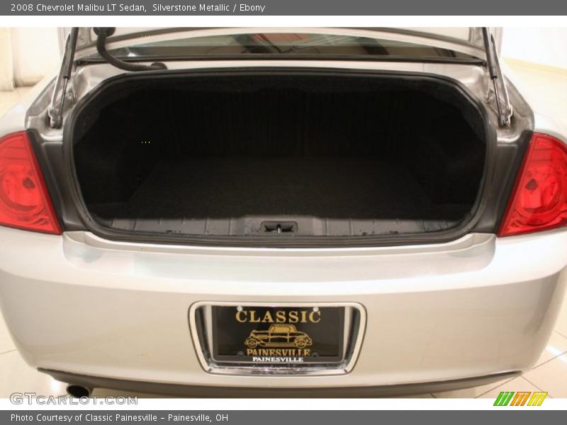 Silverstone Metallic / Ebony 2008 Chevrolet Malibu LT Sedan