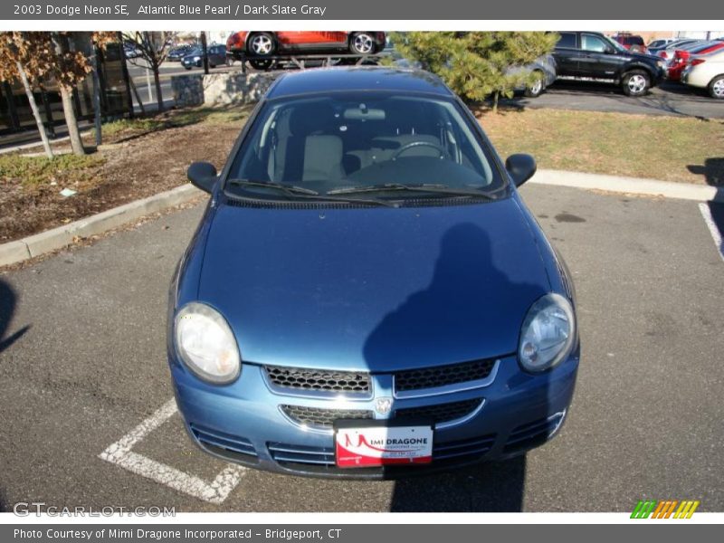 Atlantic Blue Pearl / Dark Slate Gray 2003 Dodge Neon SE