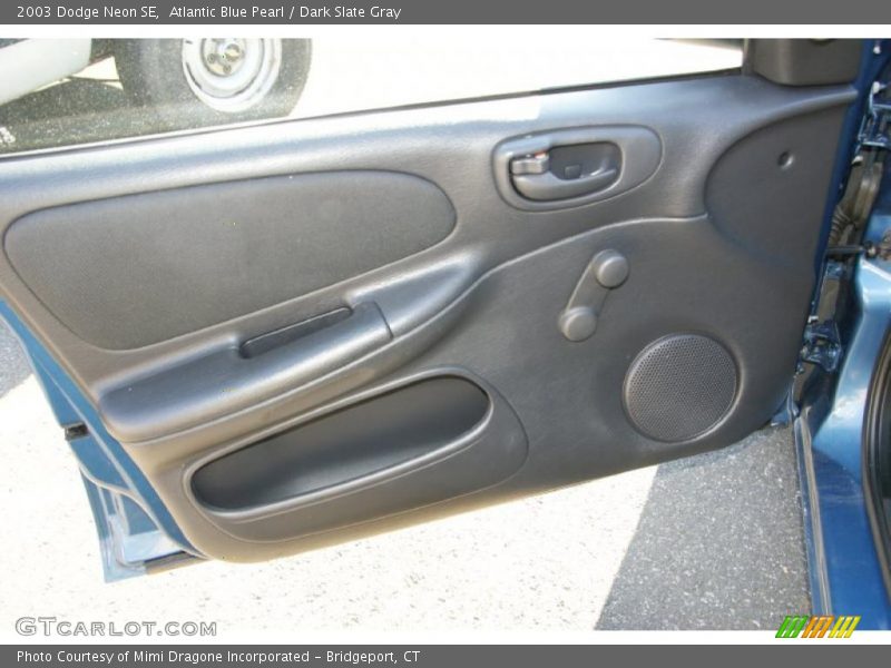 Atlantic Blue Pearl / Dark Slate Gray 2003 Dodge Neon SE