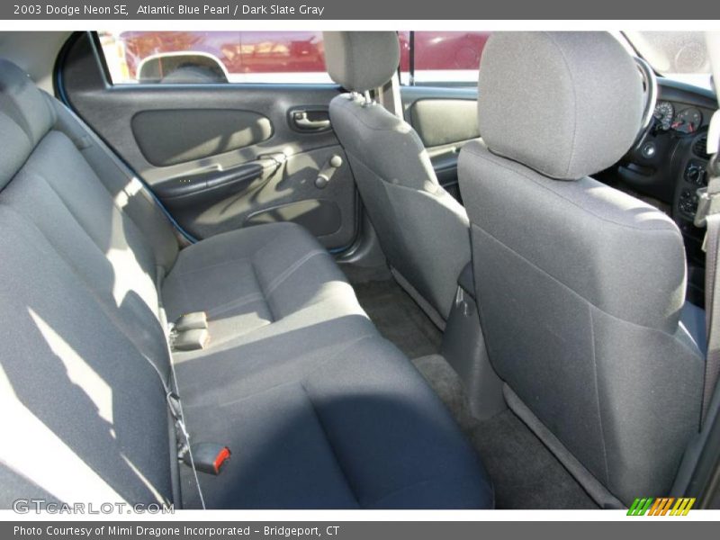 Atlantic Blue Pearl / Dark Slate Gray 2003 Dodge Neon SE