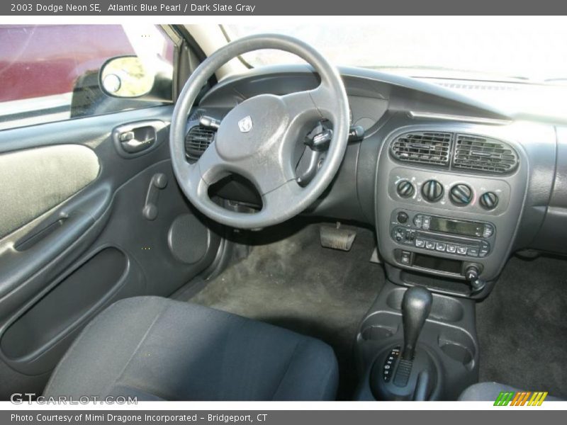 Atlantic Blue Pearl / Dark Slate Gray 2003 Dodge Neon SE