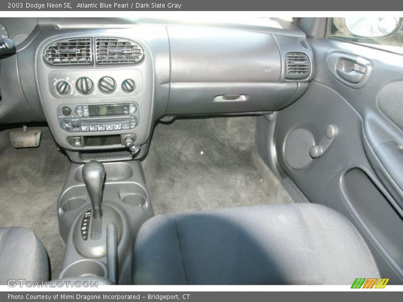Atlantic Blue Pearl / Dark Slate Gray 2003 Dodge Neon SE